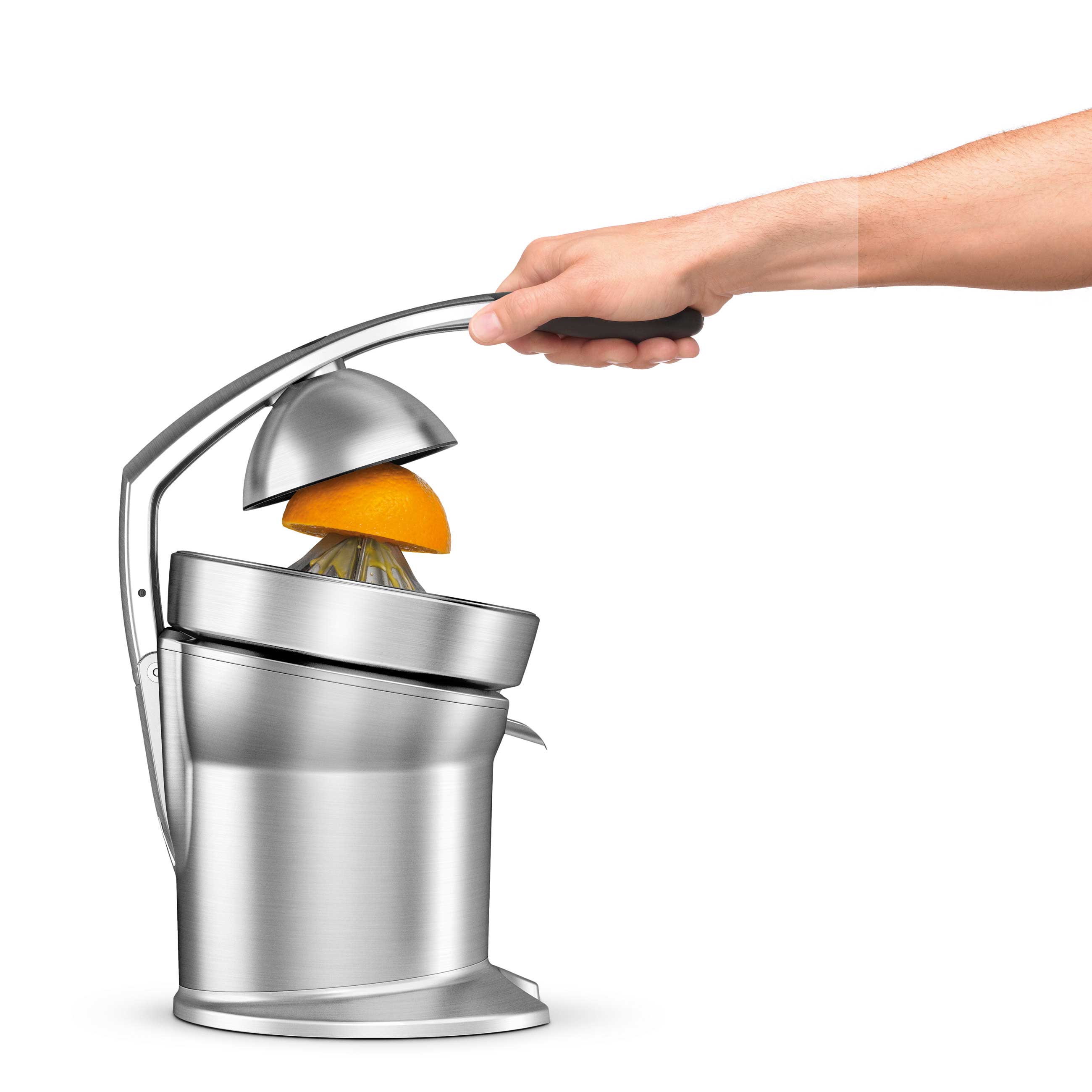 Sage - the Citrus Press™ Pro Brushed Aluminium
