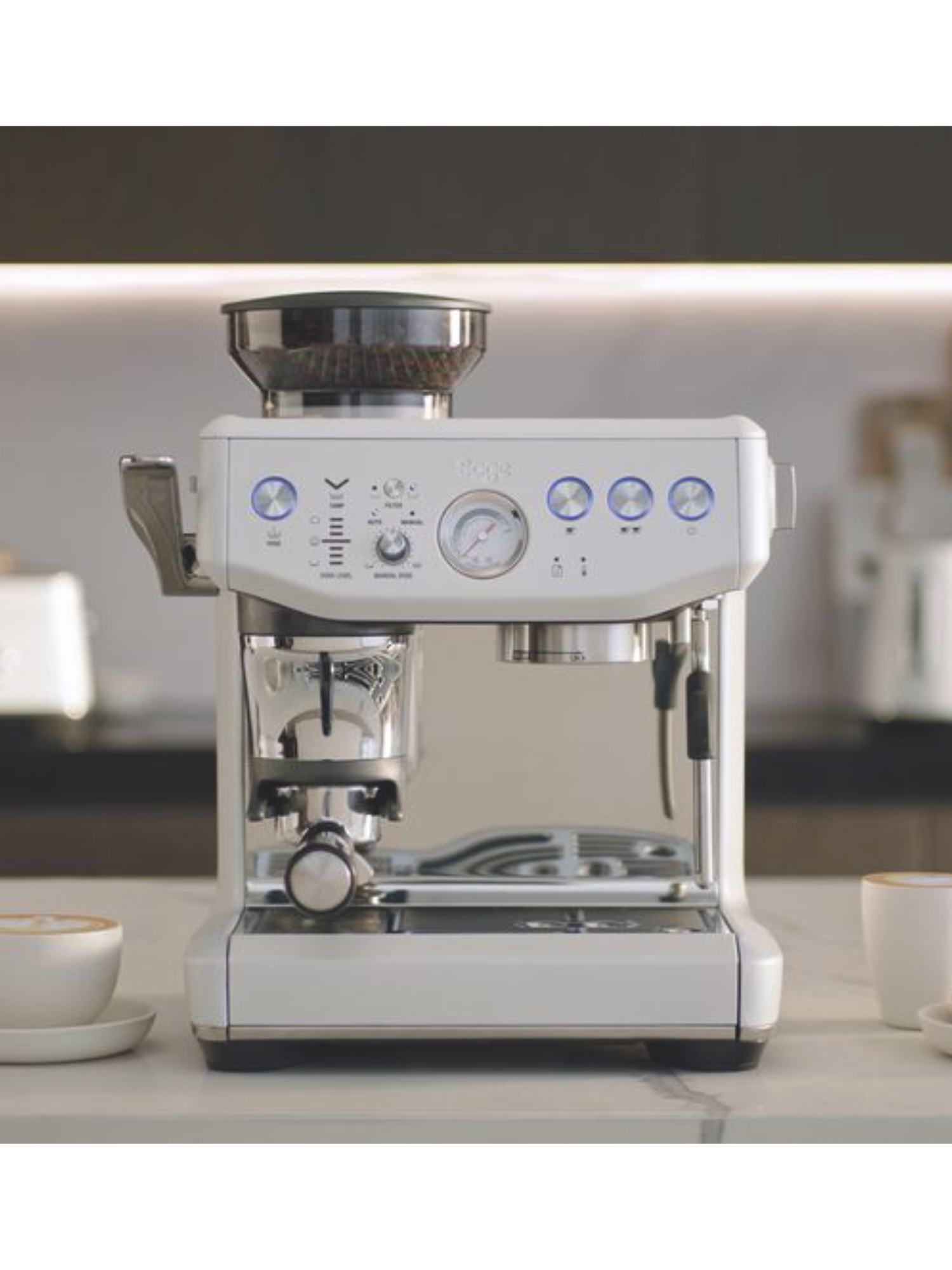 Sage - the Barista Express™ Impress Sea Salt