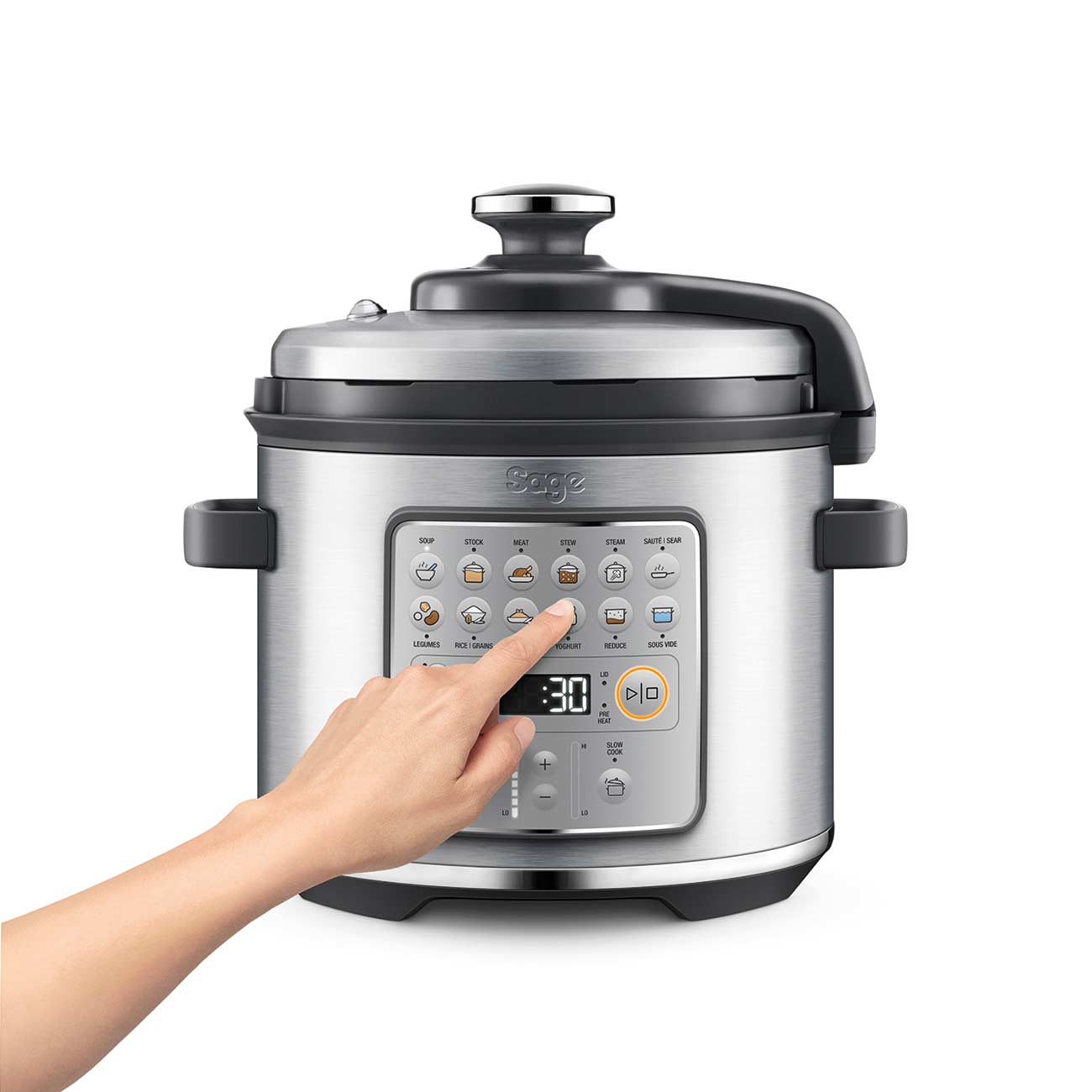 Sage - the Fast Slow GO™ Brushed Stainless Steel