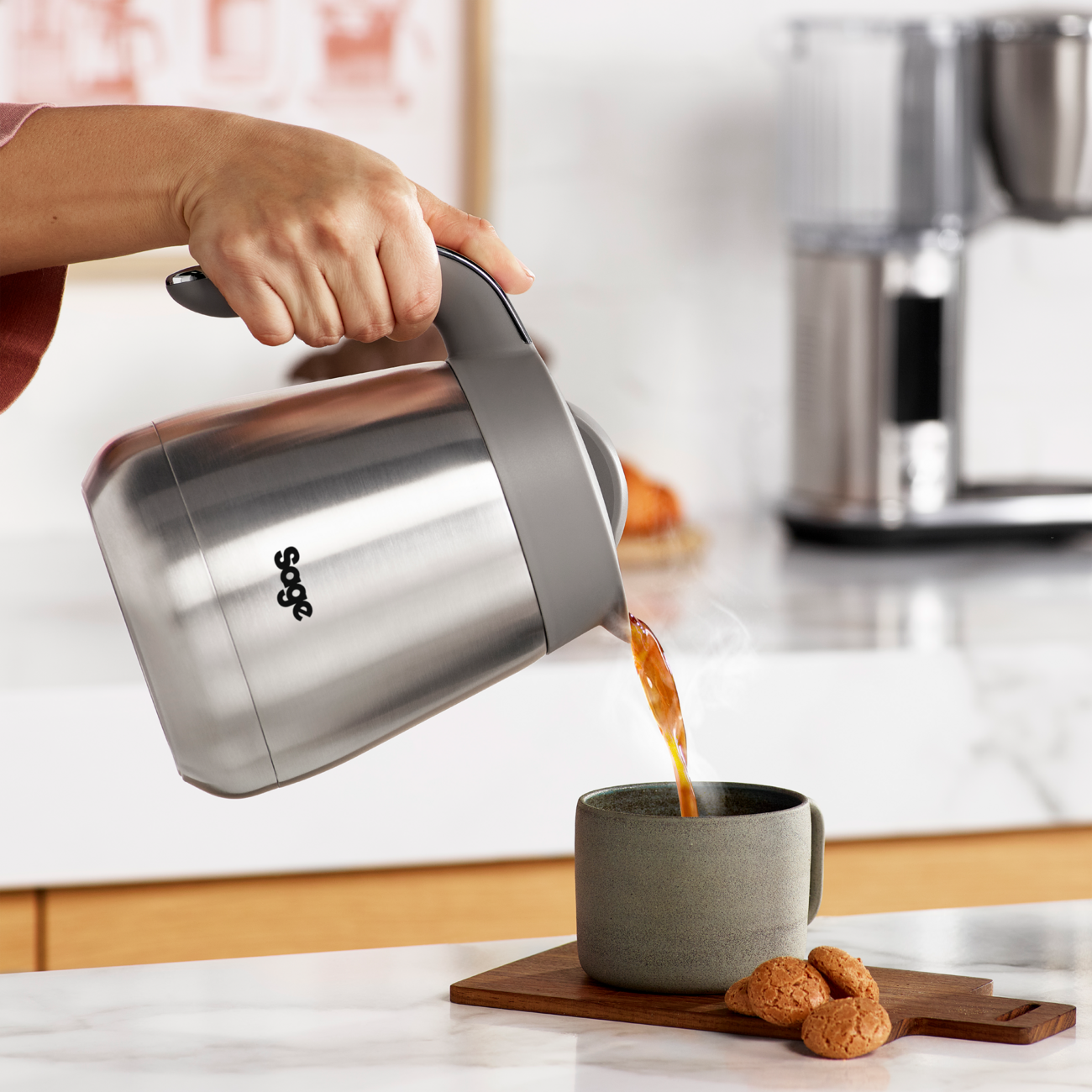 Sage - the Luxe Brewer™ Thermal Brushed Stainless Steel