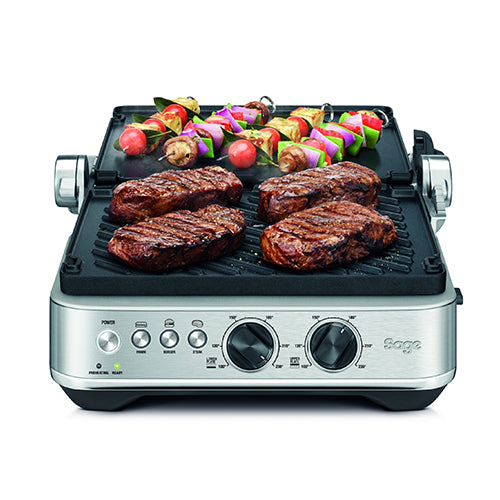 Sage - the BBQ & Press™ Grill Brushed Stainless Steel
