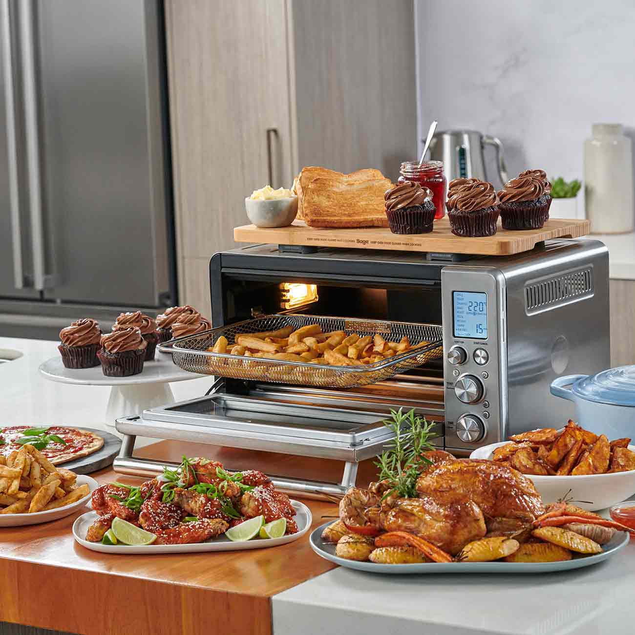 Sage - the Smart Oven™ Air Fryer Brushed Stainless Steel