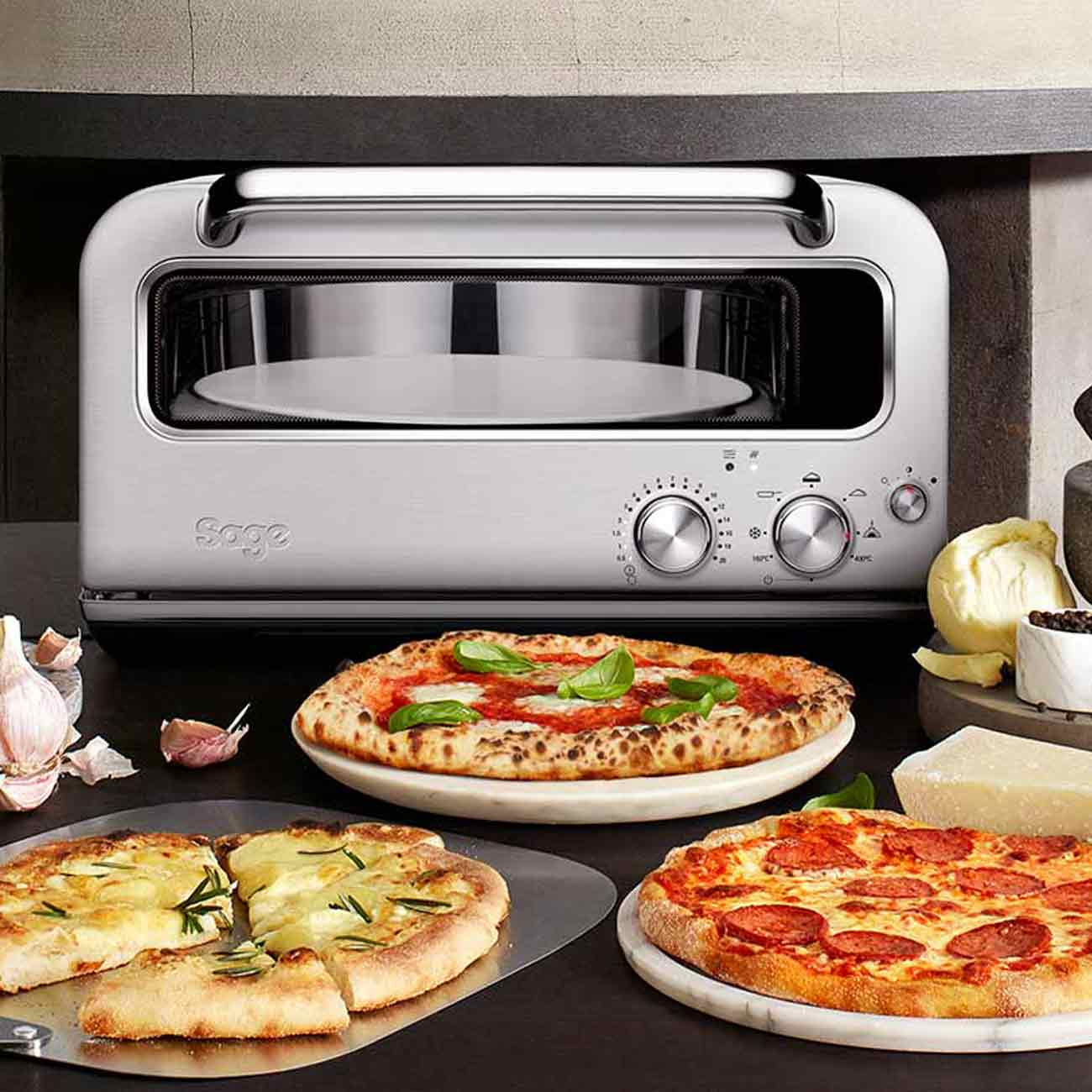 Sage - the Smart Oven™ Pizzaiolo Brushed Stainless Steel