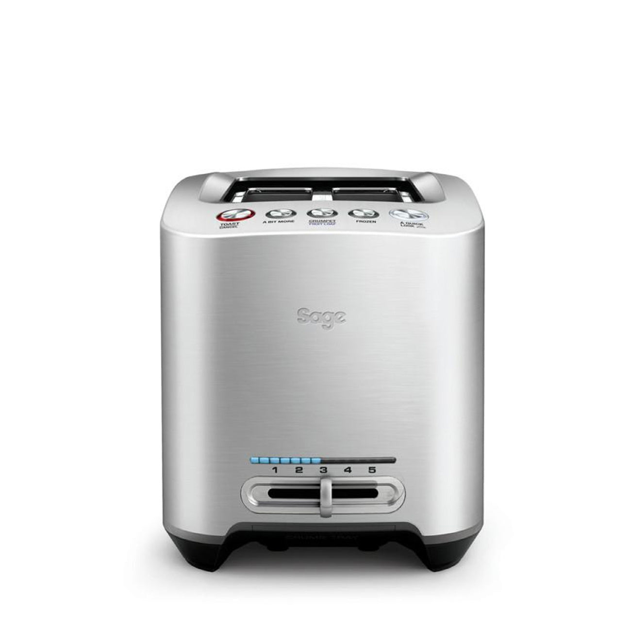 Sage - the Smart Toast™ Brushed Aluminium