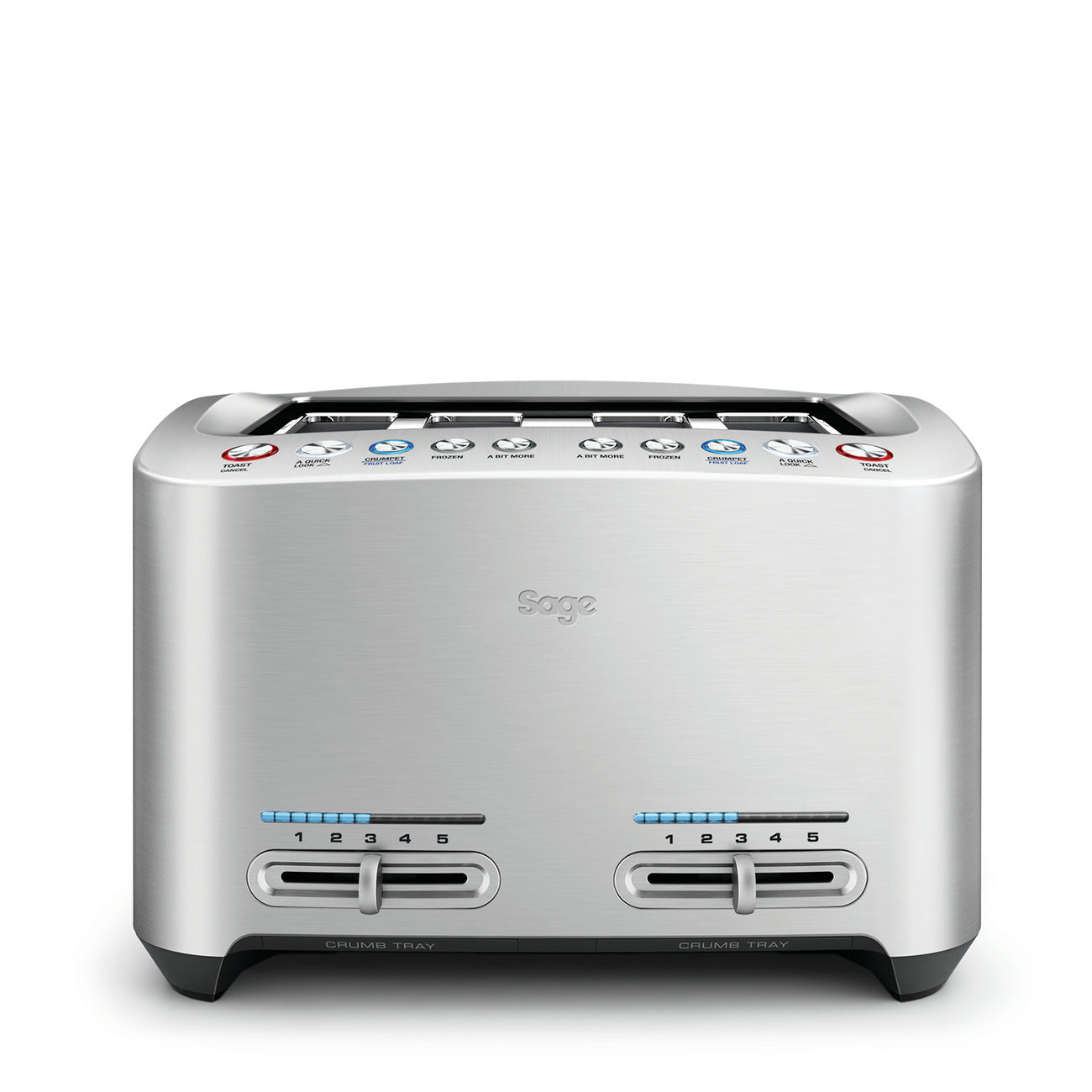 Sage - the Smart Toast™ 4-Slice Toaster Brushed Aluminium