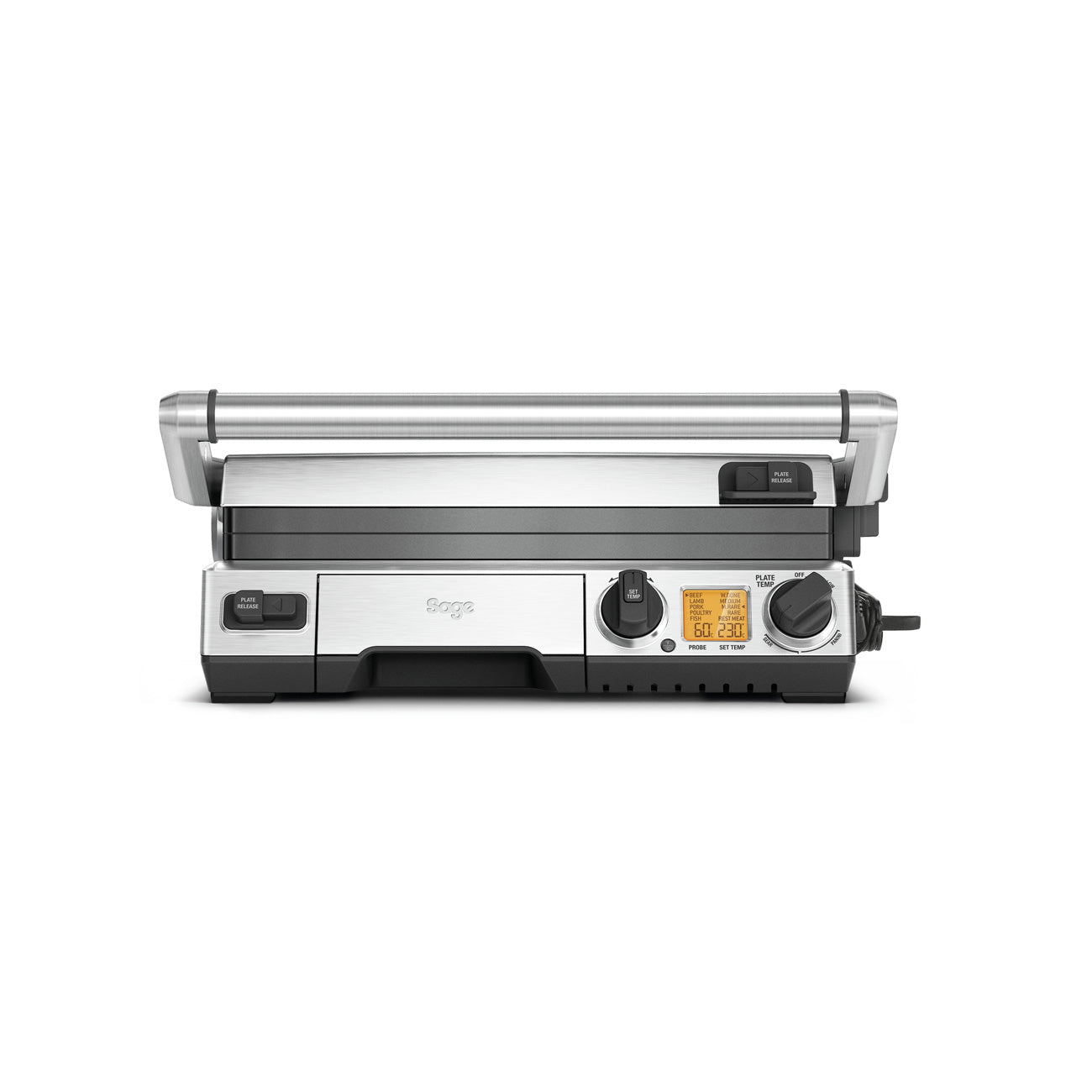 Sage - the Smart Grill™ Pro Brushed Stainless Steel