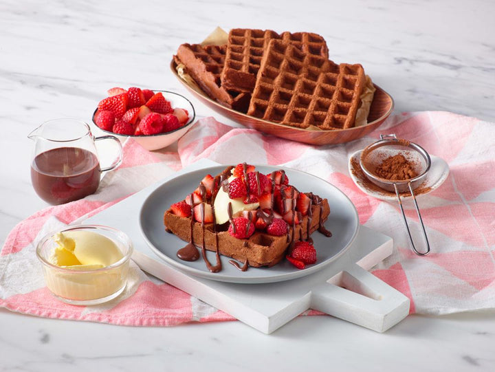 Essential Chocolate Waffle Batter