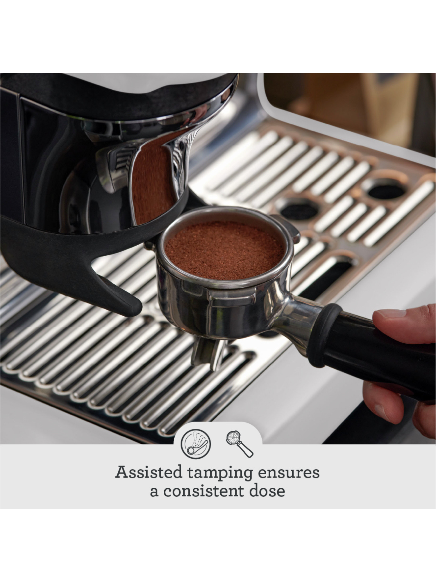 Sage - the Barista Express™ Impress Sea Salt