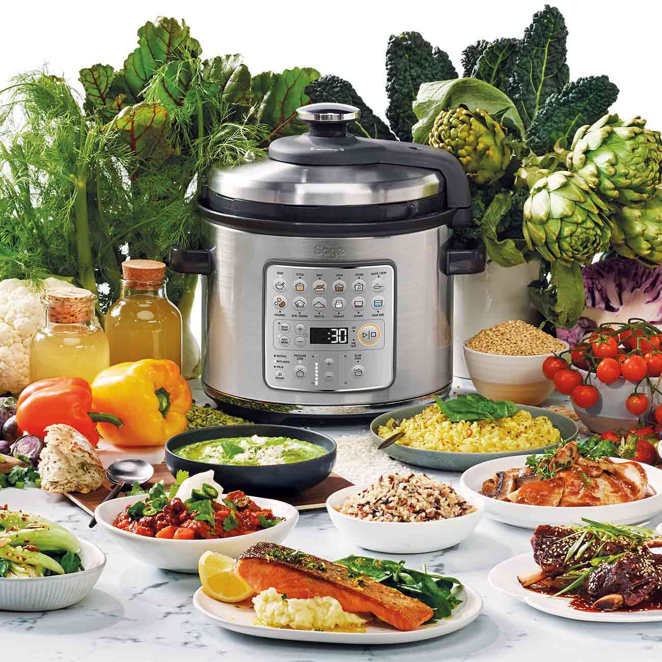 Sage - the Fast Slow GO™ Brushed Stainless Steel