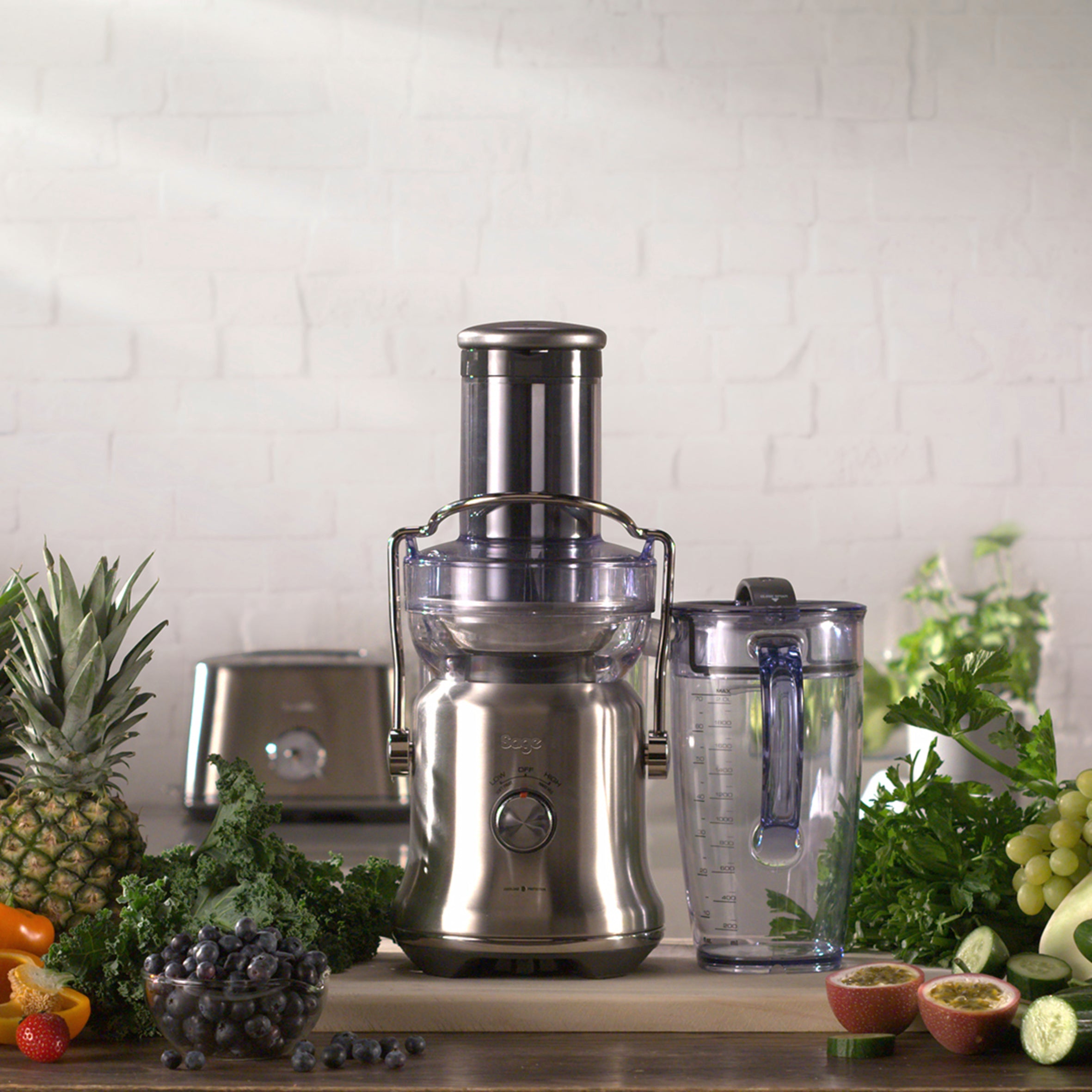 Sage - the Nutri Juicer® Cold XL Brushed Stainless Steel