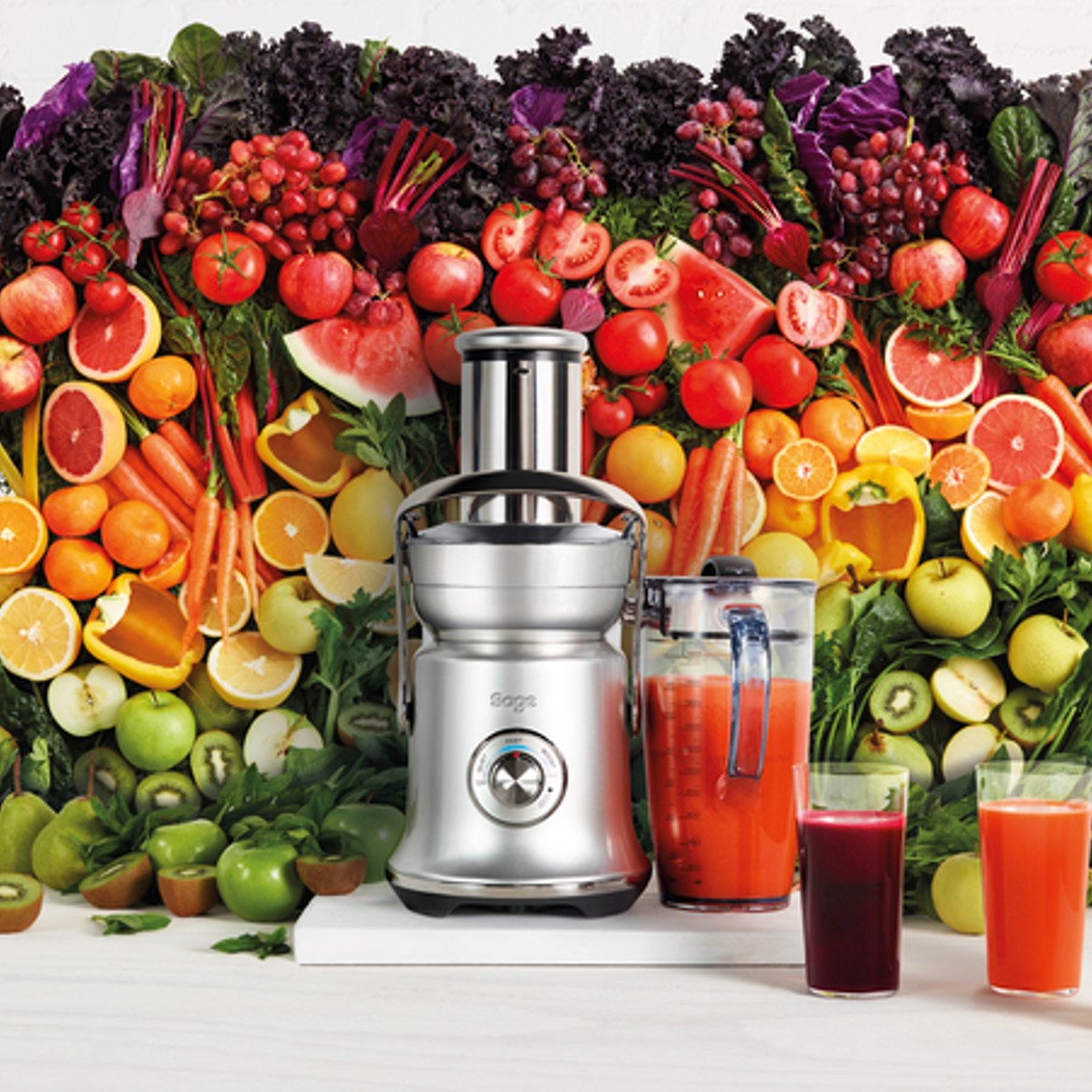 Sage - the Nutri Juicer® Cold XL Brushed Stainless Steel