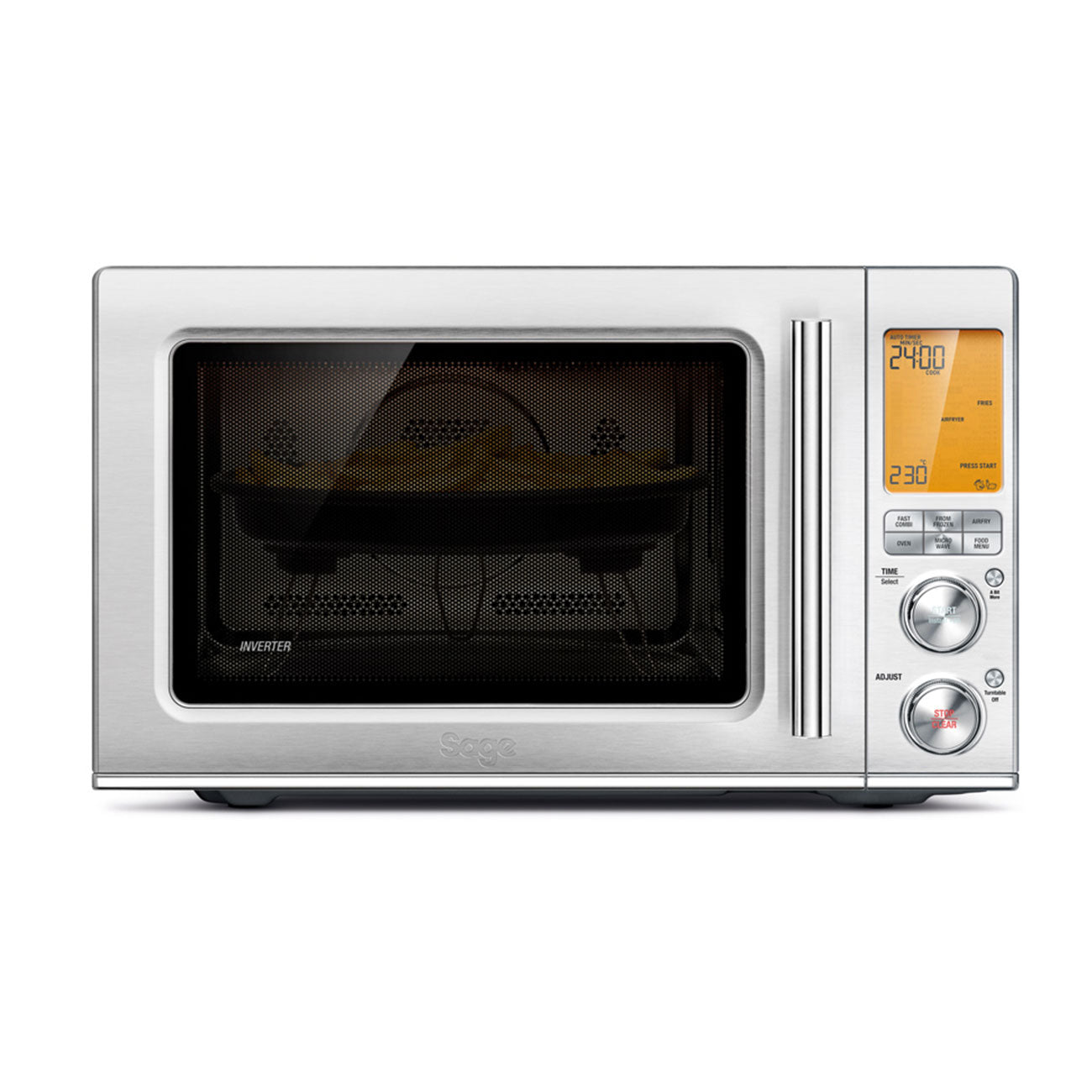 Sage - the Combi Wave™ 3 in 1 Brushed Stainless Steel